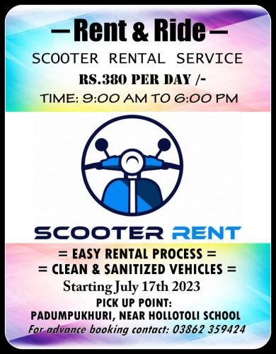 Rent & Ride Scooter Rental Service 